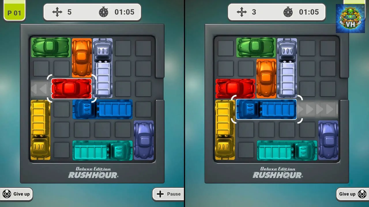 Rush Hour® Deluxe – The ultimate traffic jam game! Nintendo Switch - ảnh màn hình 5