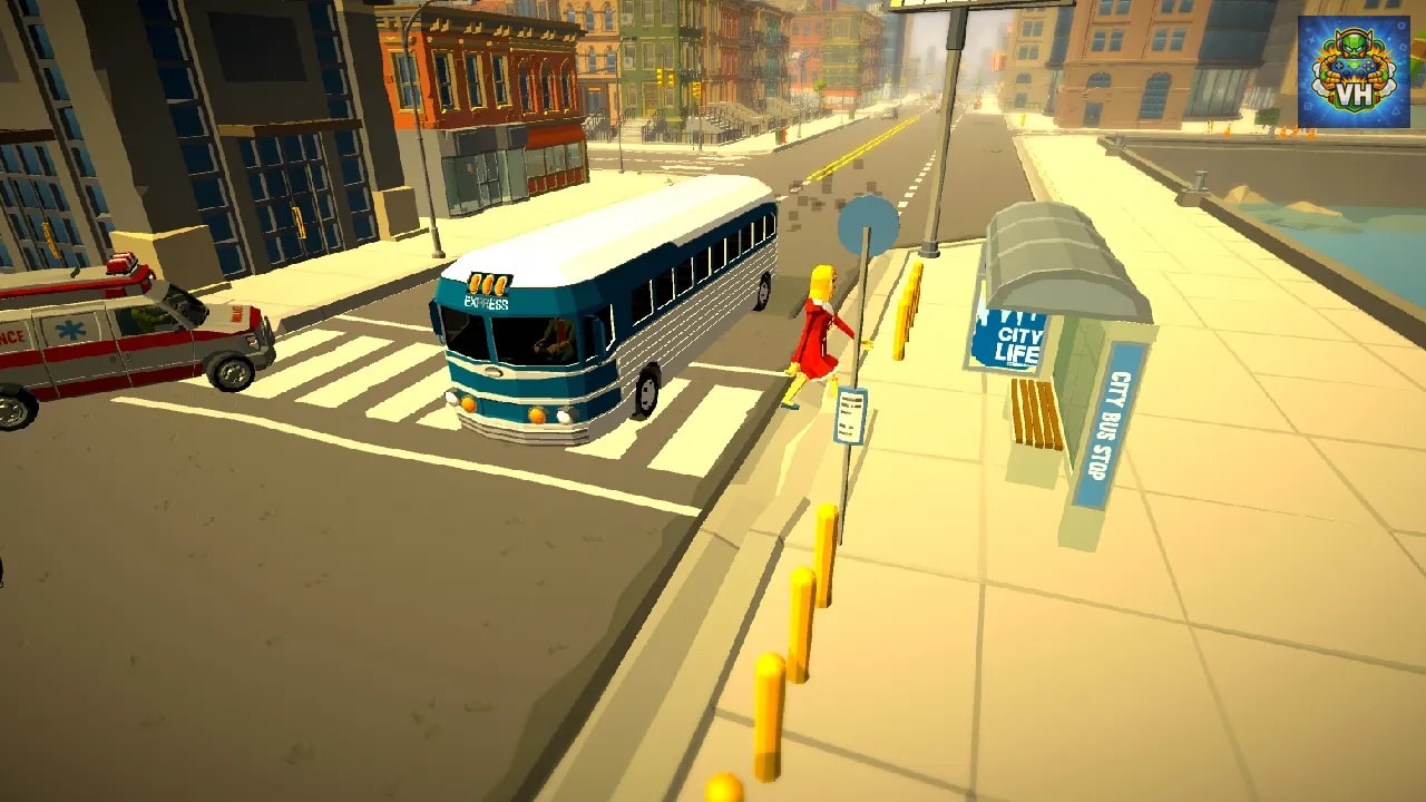City Bus Driver Simulator Nintendo Switch - ảnh màn hình 1