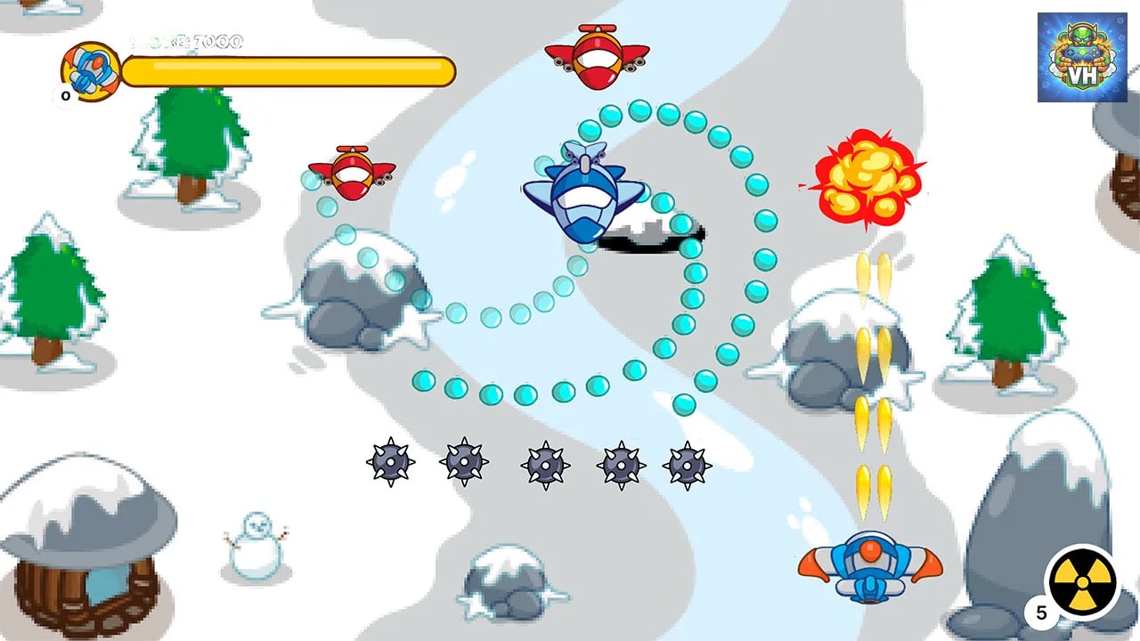 Space Games Galaxy Attack Nintendo Switch - ảnh màn hình 2
