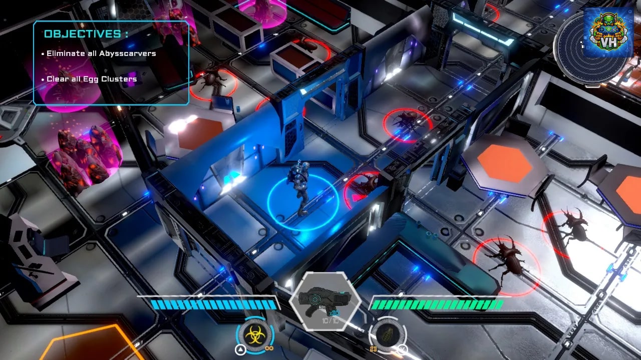 Space Extractor: Galactic Alien Insect Control Invasion Nintendo Switch - ảnh màn hình 2