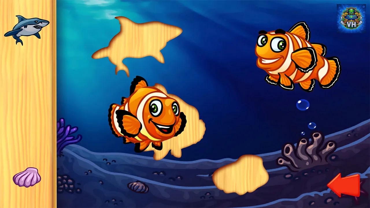 Ocean Animals Puzzle - Preschool Animal Learning Puzzles Game for Kids & Toddlers Nintendo Switch - ảnh màn hình 3