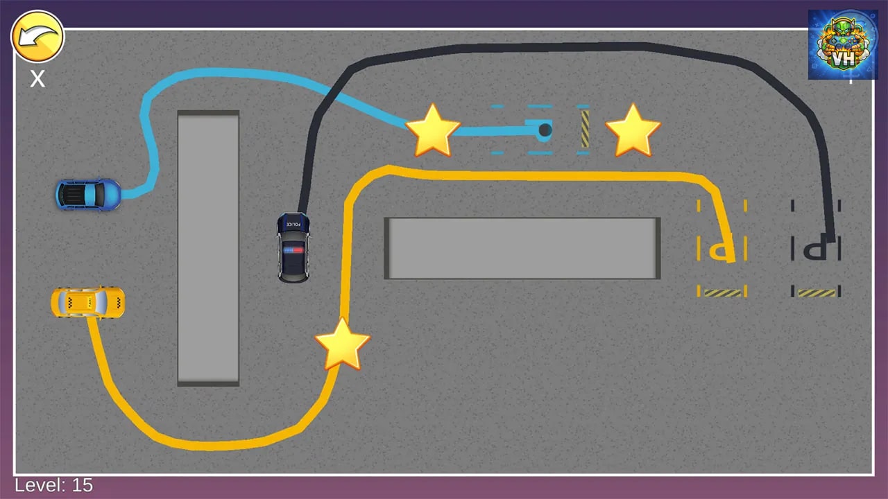 City Parking Driver: Draw The Path Simulator Nintendo Switch - ảnh màn hình 10