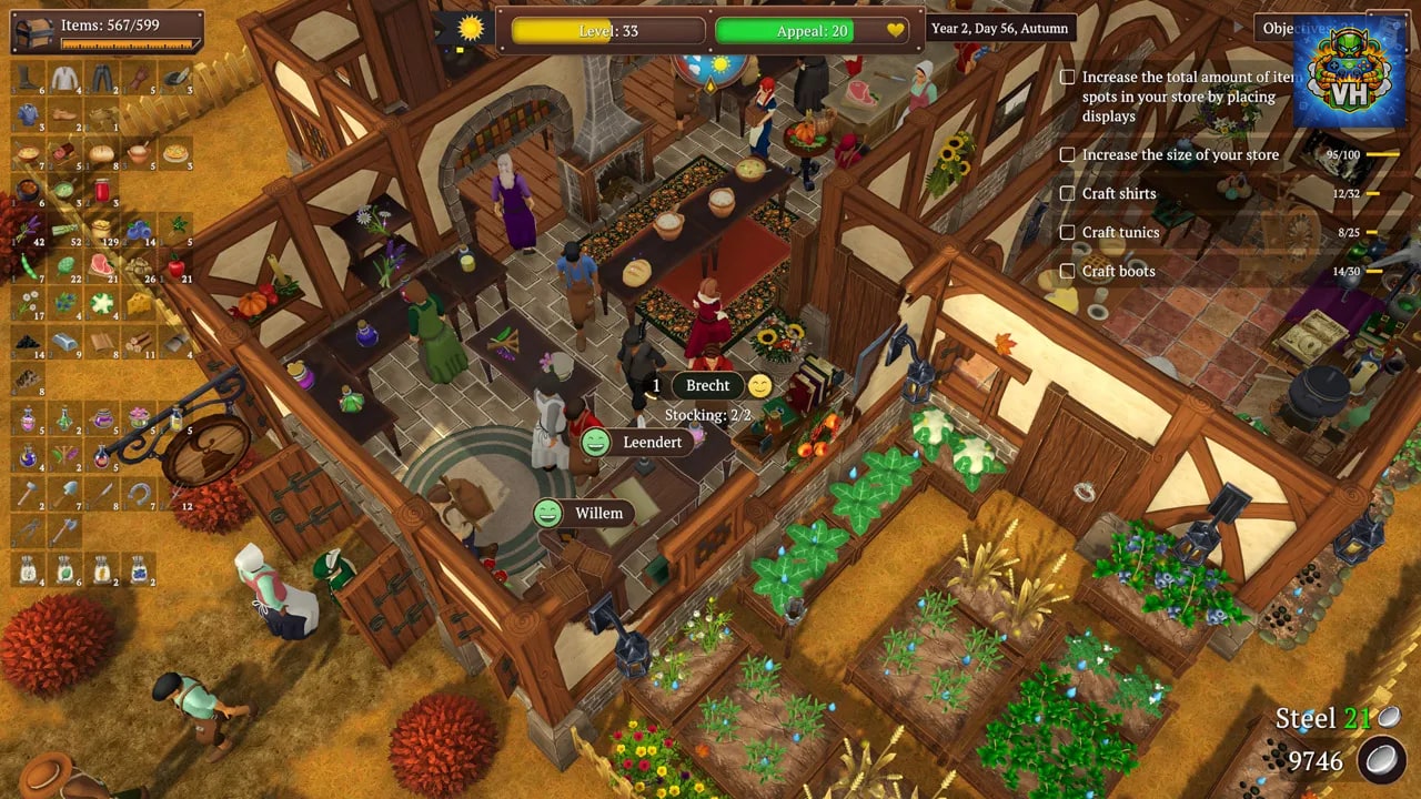 Winkeltje: The Little Shop Nintendo Switch - ảnh màn hình 2