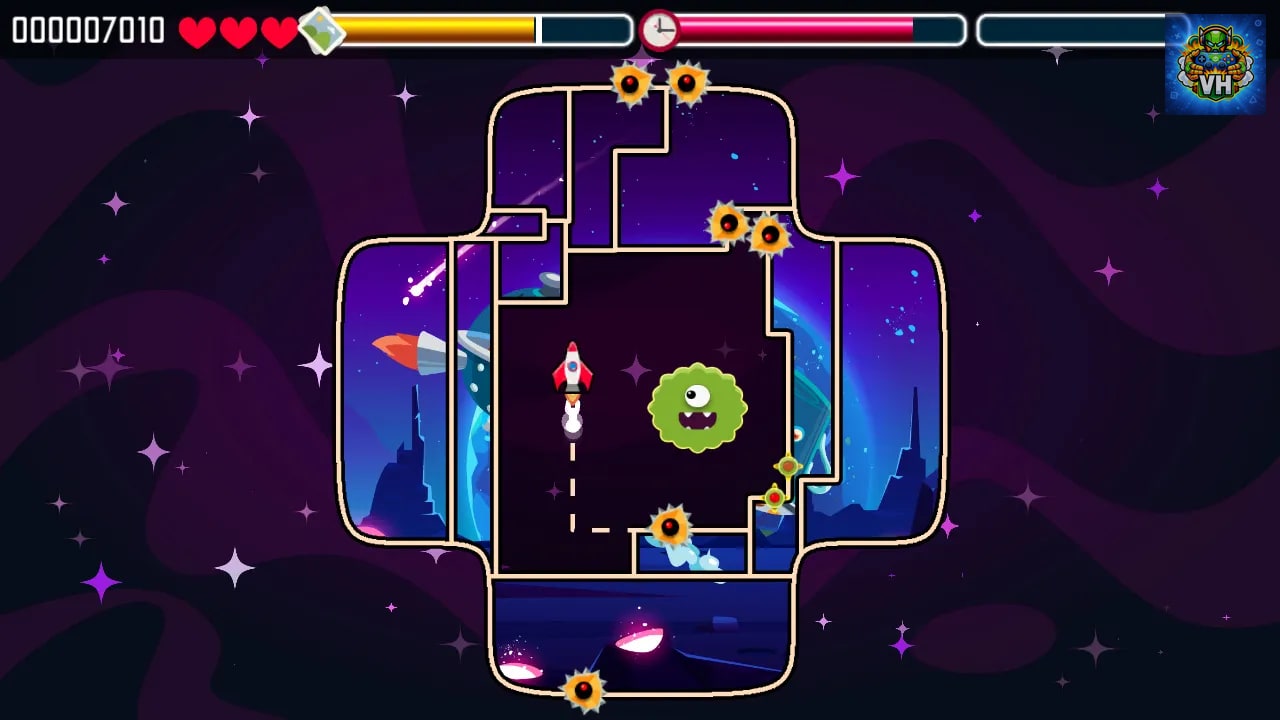 Space Lines: A Puzzle Arcade Game Nintendo Switch - ảnh màn hình 4
