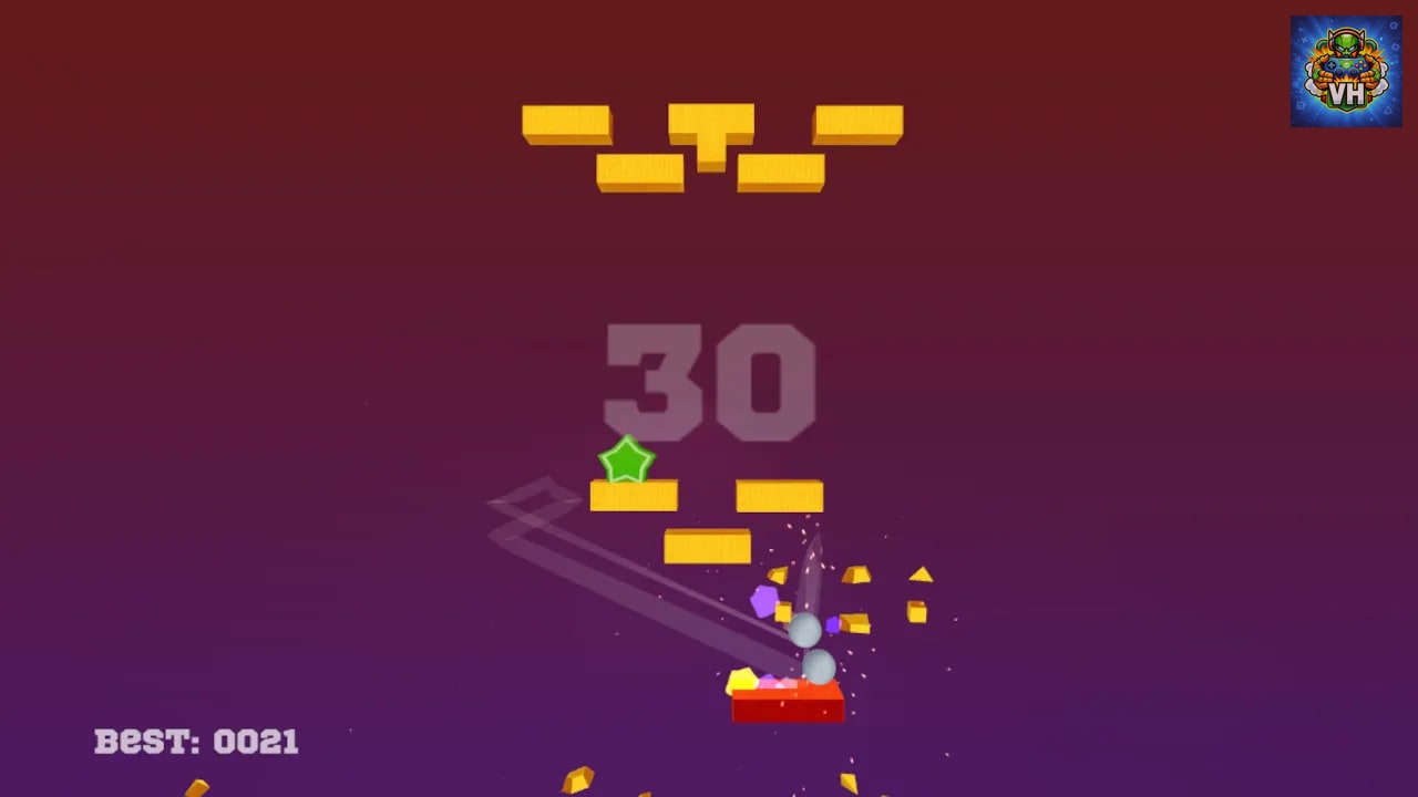 Jumping Bricks Ball Nintendo Switch - ảnh màn hình 1