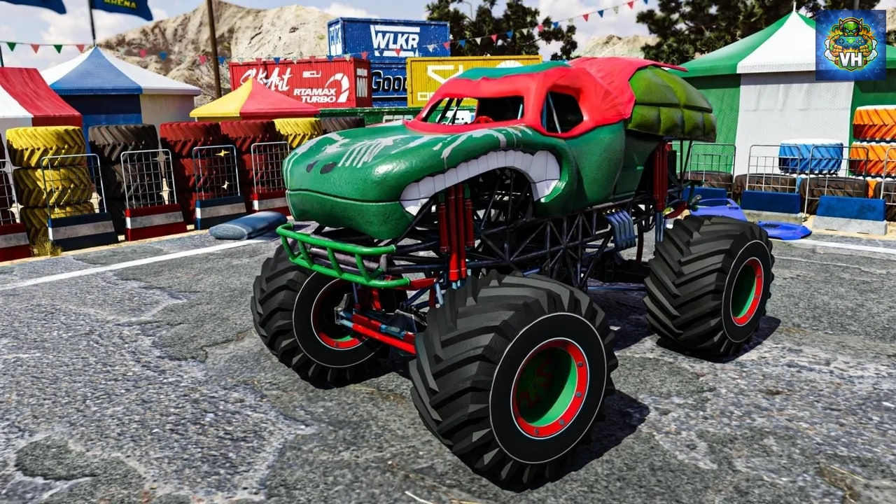 Truckzilla - Monster Truck Mega Ramp Nintendo Switch - ảnh màn hình 1