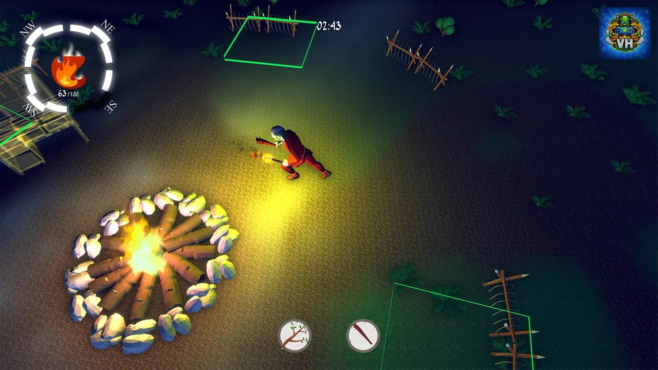 Keep The Fire - Survival Simulator Nintendo Switch - ảnh màn hình 4