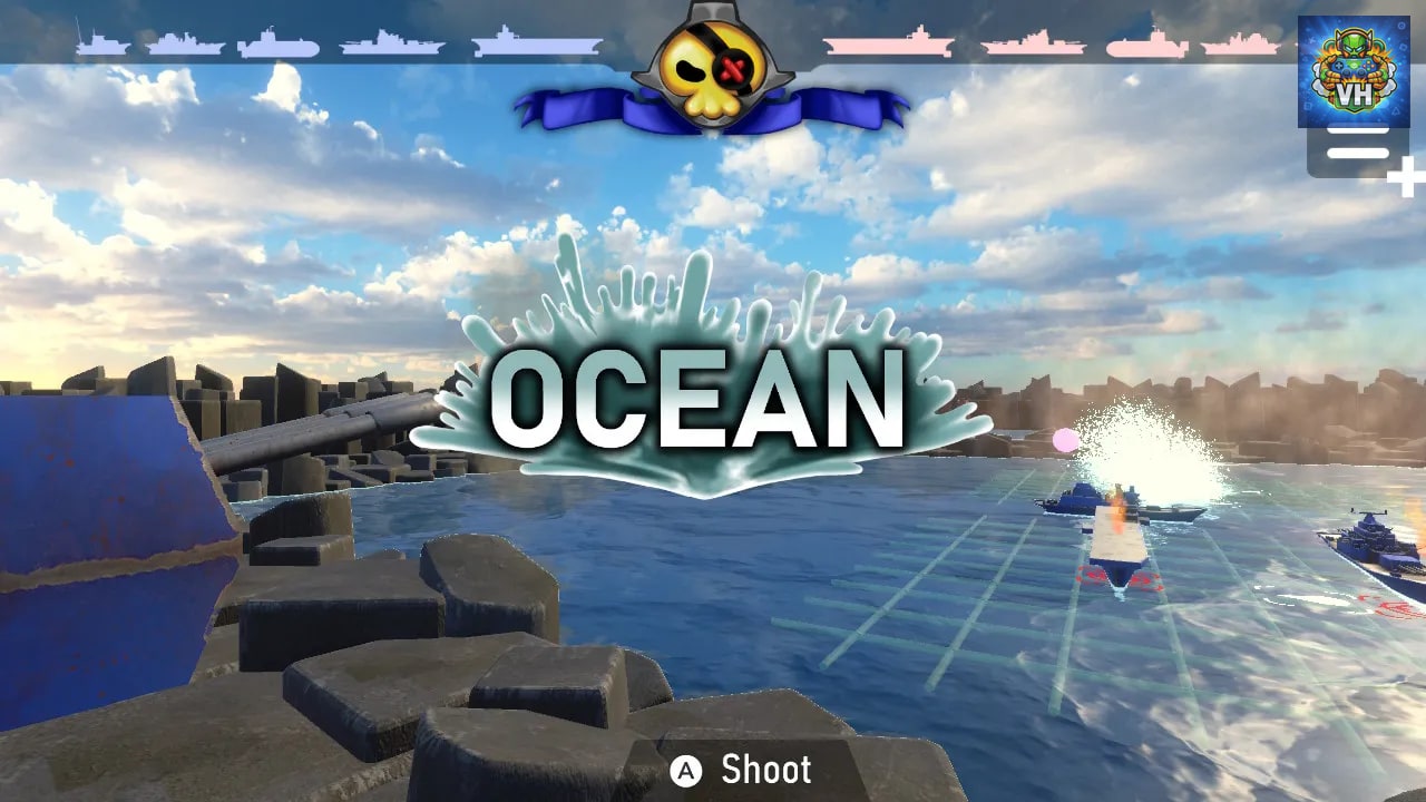 Battleship War: Time to Sink the Fleet Nintendo Switch - ảnh màn hình 2