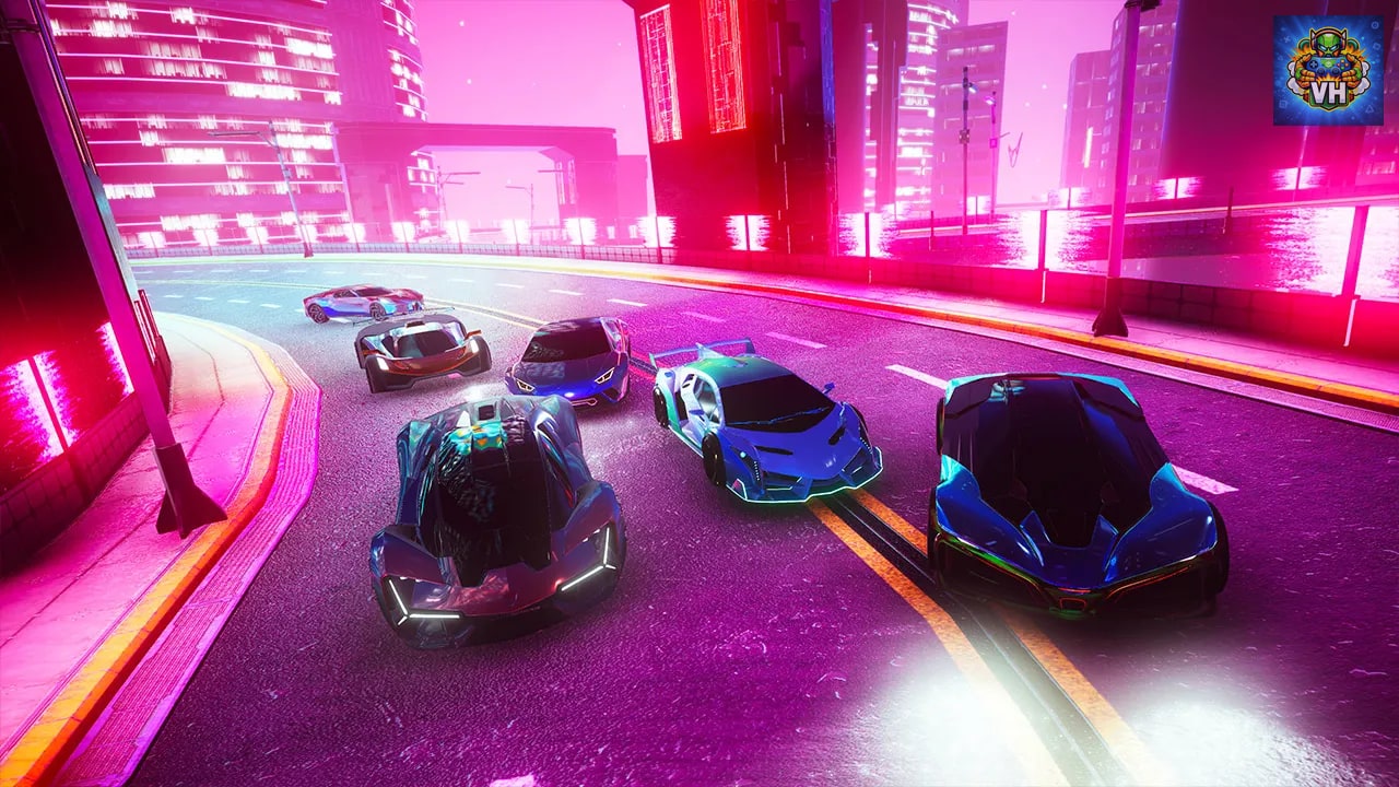 Neon Drifter - Cyber Racing Nintendo Switch - ảnh màn hình 5