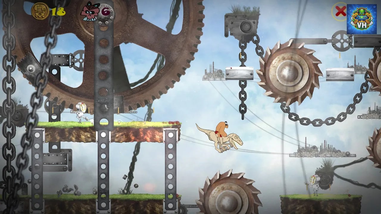 Hunahpu Quest. Mechanoid Nintendo Switch - ảnh màn hình 1