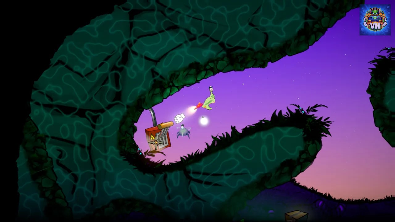 Kickback Slug: Cosmic Courier Nintendo Switch - ảnh màn hình 3