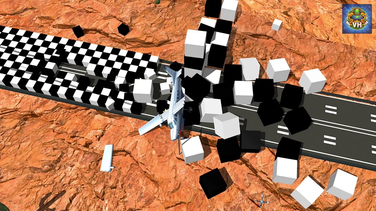 Crazy Plane Landing Nintendo Switch - ảnh màn hình 1