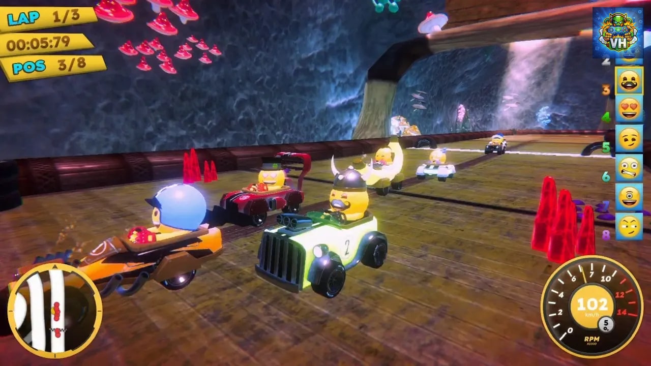emoji Kart™ Racer Nintendo Switch - ảnh màn hình 1
