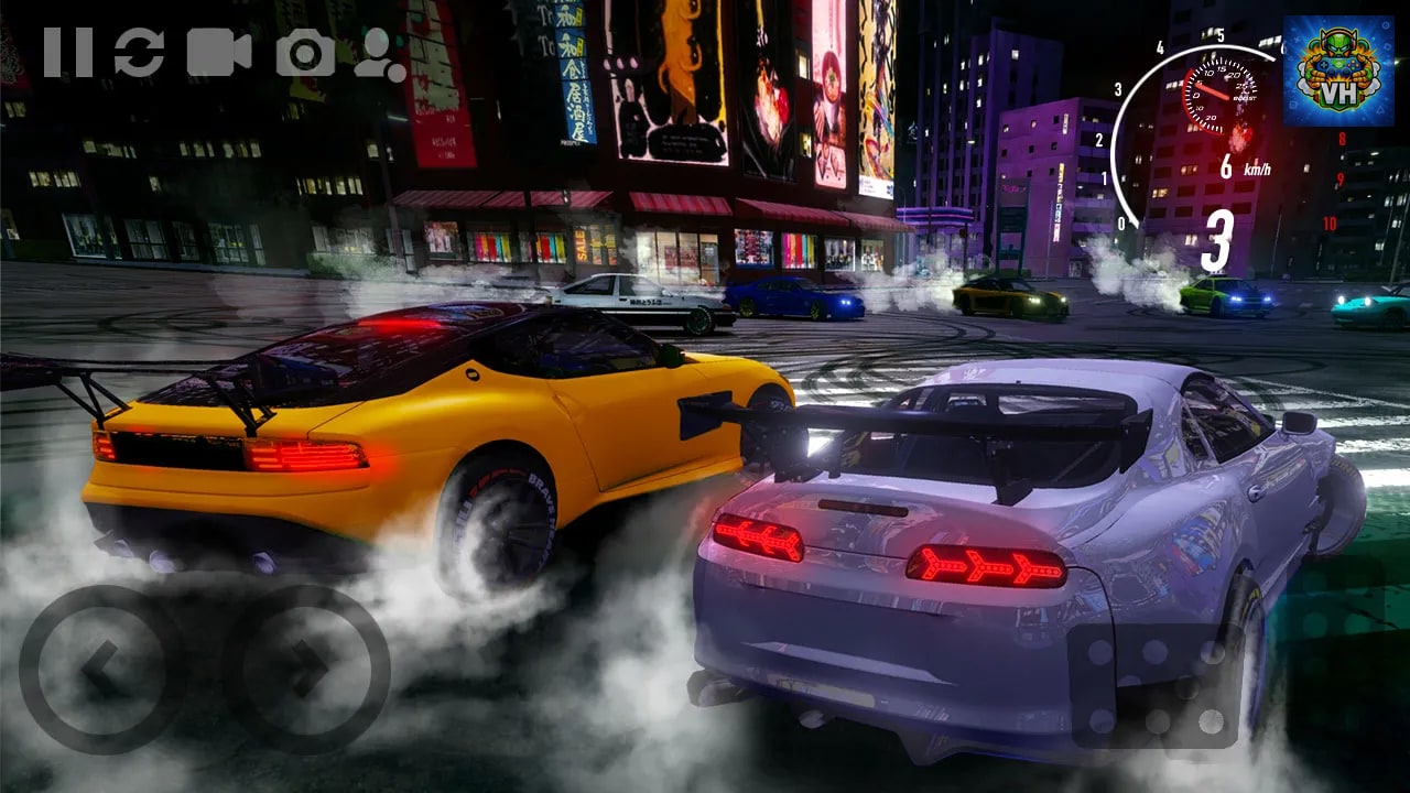 Hashiriya Drifter-Car Racing,Drift,Drag Online Multiplayer Simulator Games Driving Sim. Nintendo Switch - ảnh màn hình 2