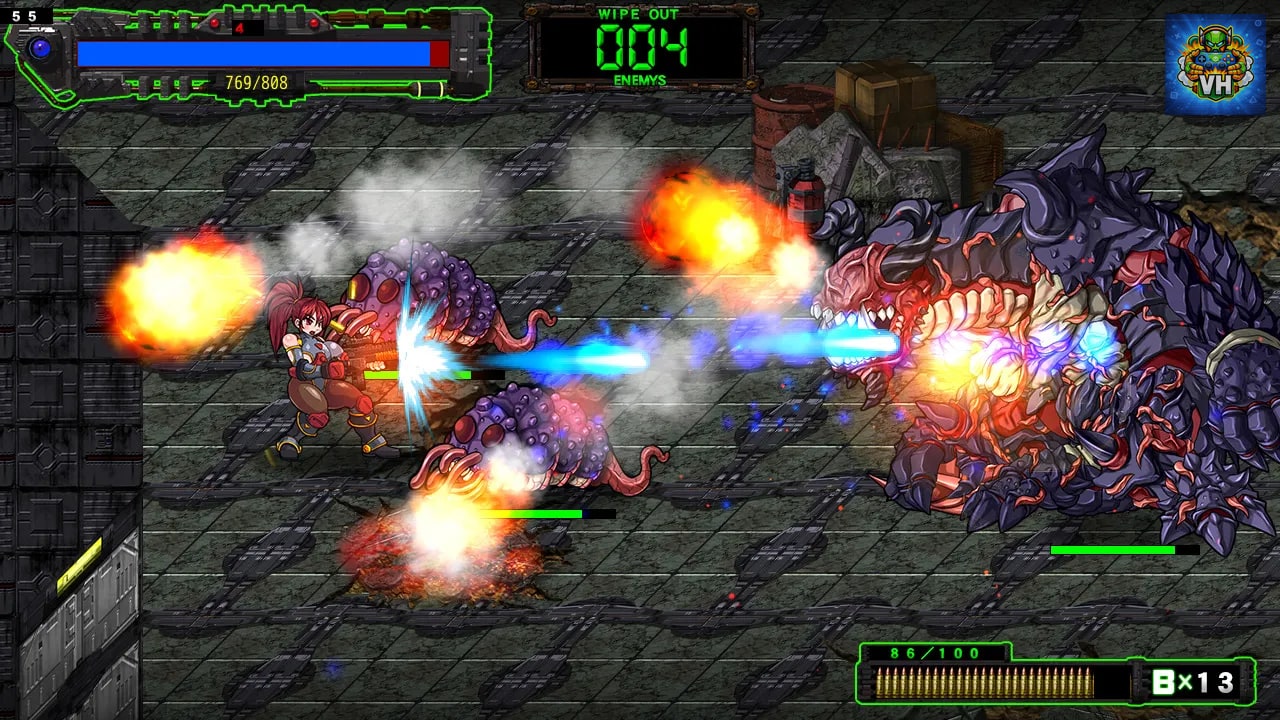 Pixel Game Maker Series Tentacled Terrors Tyrannize Terra! Nintendo Switch - ảnh màn hình 3