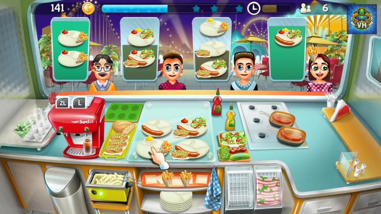 2 in 1: Trash Punk & Food Truck Tycoon Nintendo Switch - ảnh màn hình 2