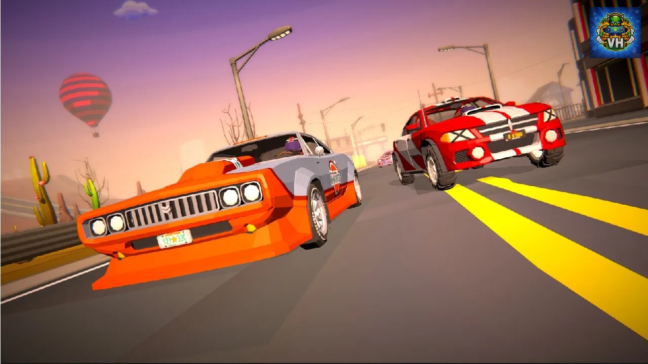 Polyturbo Drift Racing Simulator Nintendo Switch - ảnh màn hình 3