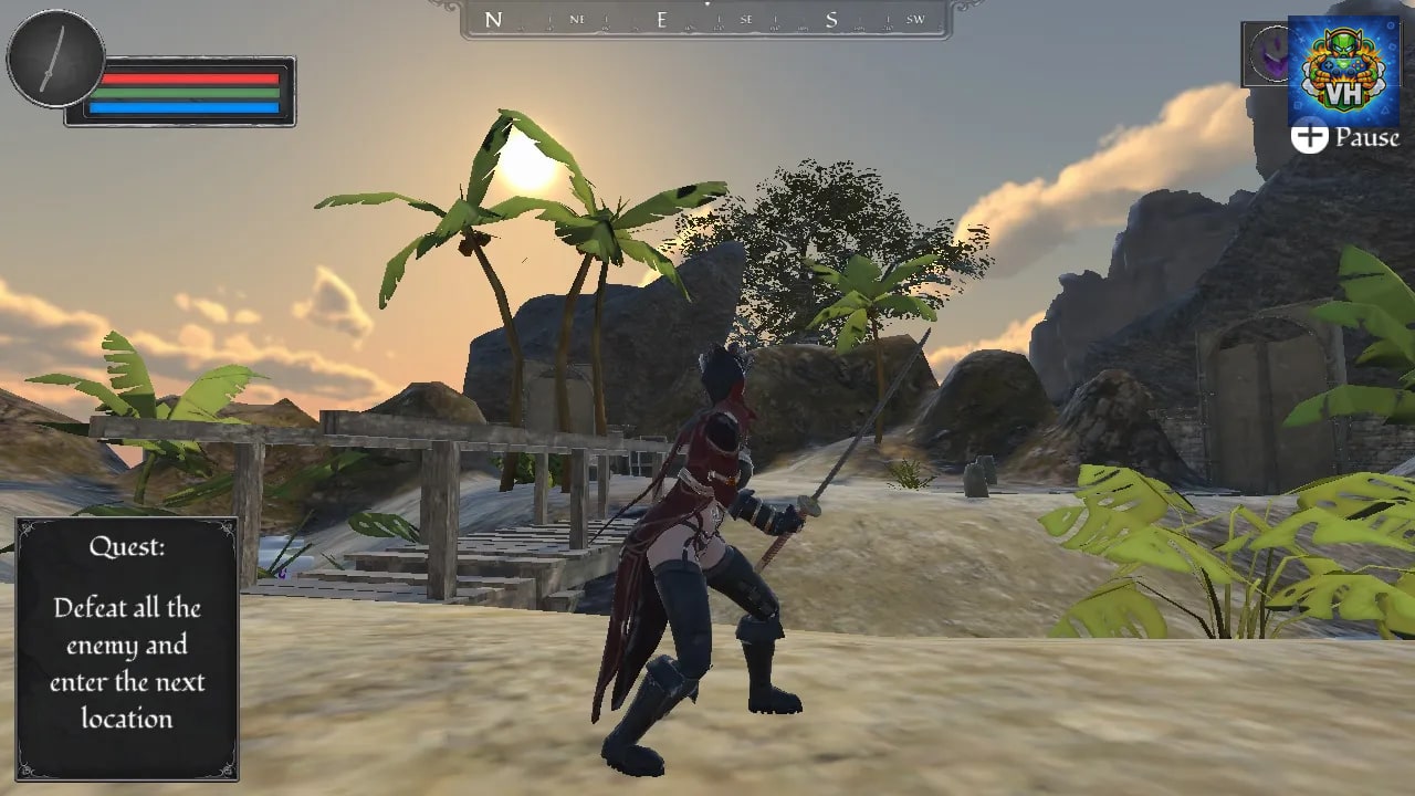 Slasher - Sword RPG Impact Simulator Nintendo Switch - ảnh màn hình 1