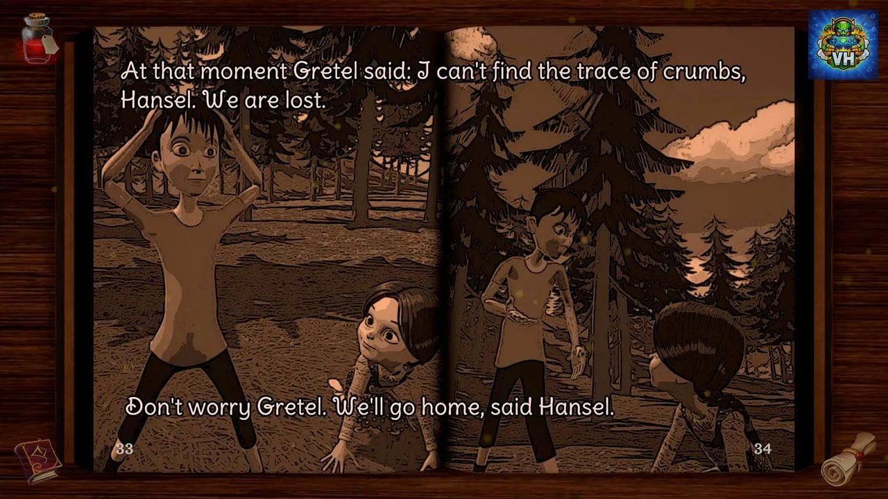 Hansel and Gretel: Interactive Book Nintendo Switch - ảnh màn hình 1