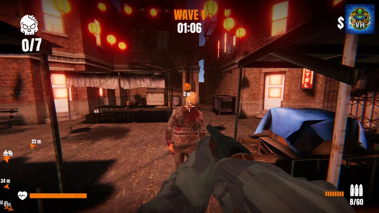 Favela Zombie Shooter Nintendo Switch - ảnh màn hình 2