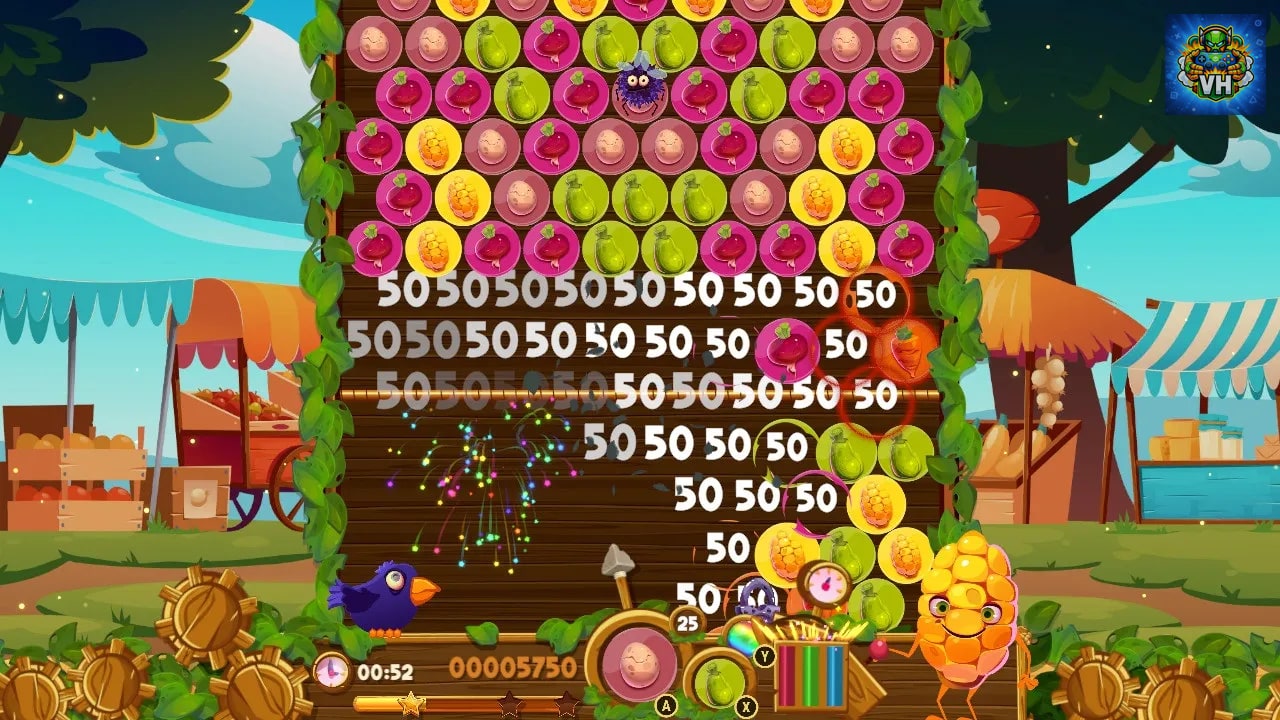 Vege Bubble Shoot Nintendo Switch - ảnh màn hình 5