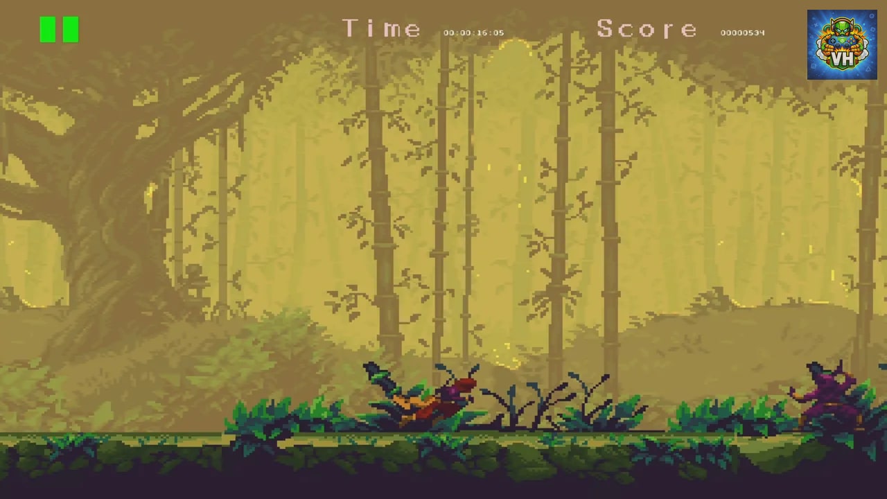 Pixel Game Maker Series Ninja Runner Nintendo Switch - ảnh màn hình 3