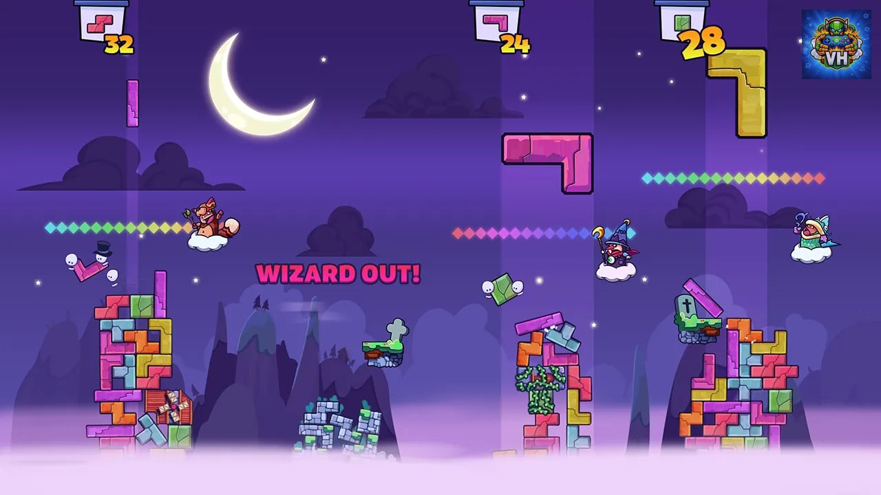 Tricky Towers Nintendo Switch - ảnh màn hình 1