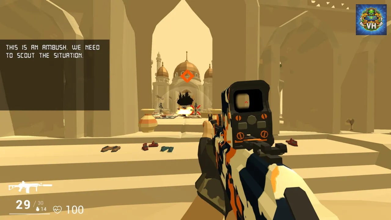 Military Combat Shooter Desert War Nintendo Switch - ảnh màn hình 2