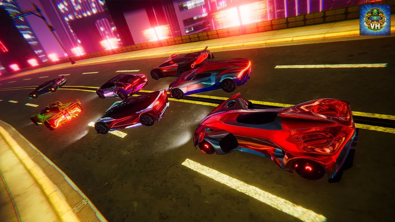 Neon Drifter - Cyber Racing Nintendo Switch - ảnh màn hình 3