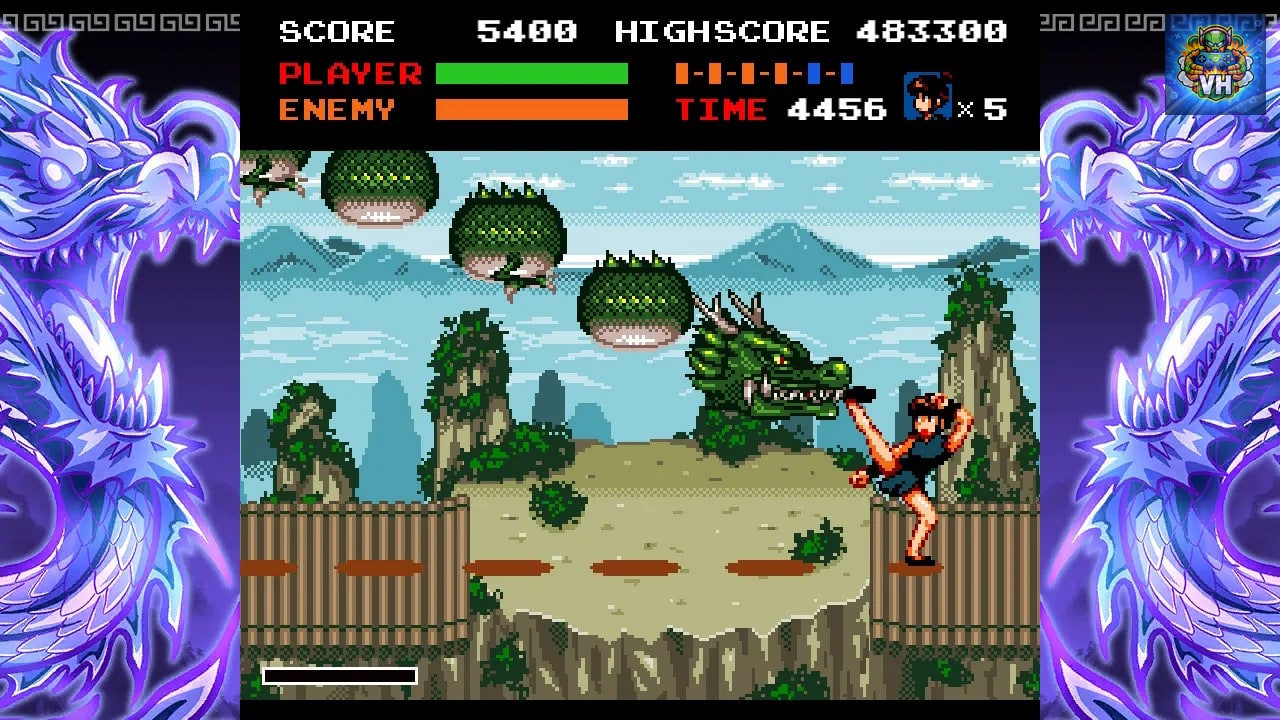 Xiaomei and the Flame Dragon's Fist Nintendo Switch - ảnh màn hình 1