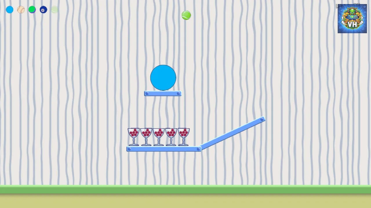 Break the Glass Cup: Breaking Physics Puzzle Nintendo Switch - ảnh màn hình 2