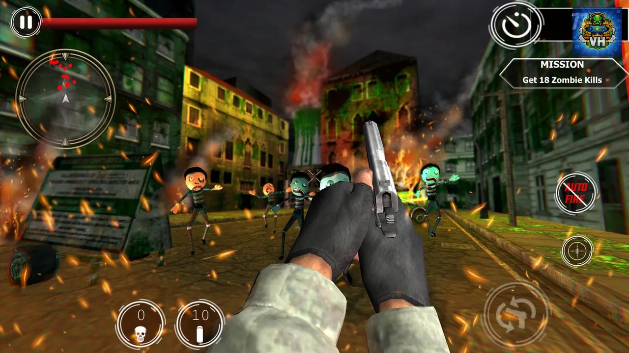 Zombie Sniper Shooter - Stickman War Nintendo Switch - ảnh màn hình 6
