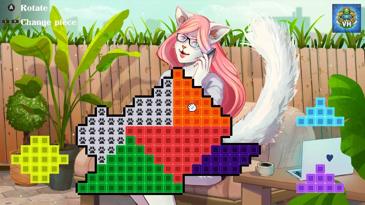 Furry Hentai Tangram Nintendo Switch - ảnh màn hình 2