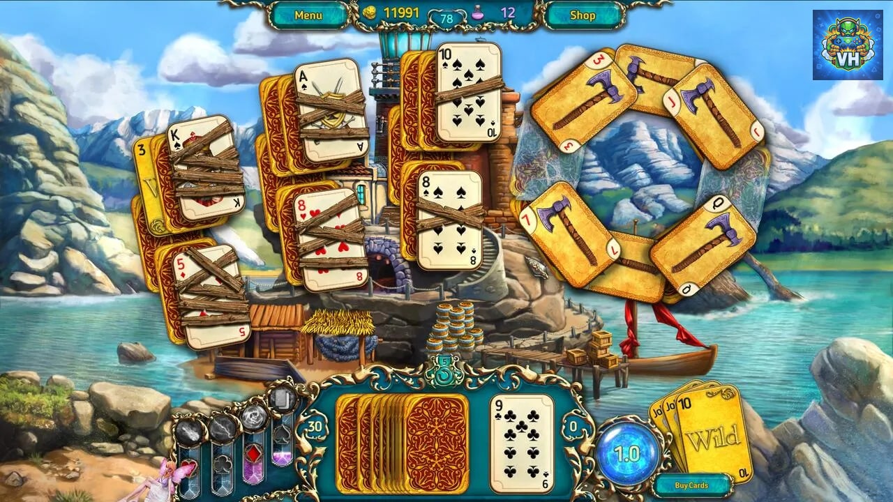 Dreamland Solitaire Nintendo Switch - ảnh màn hình 4