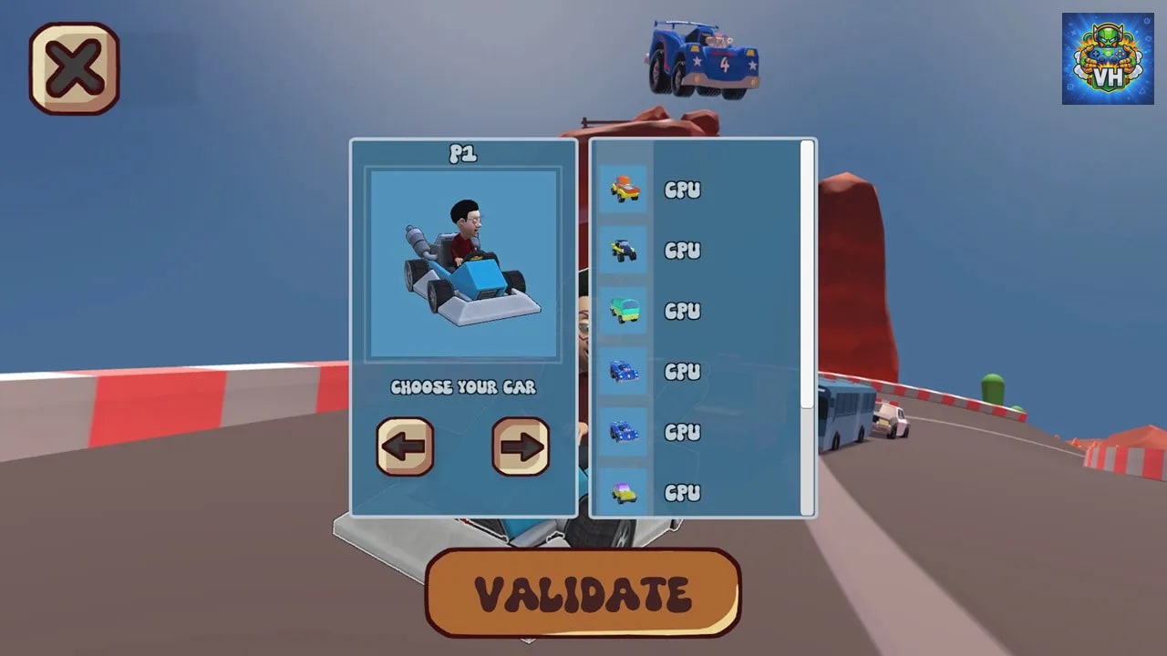 Super Kart Mini Car Race Nintendo Switch - ảnh màn hình 2