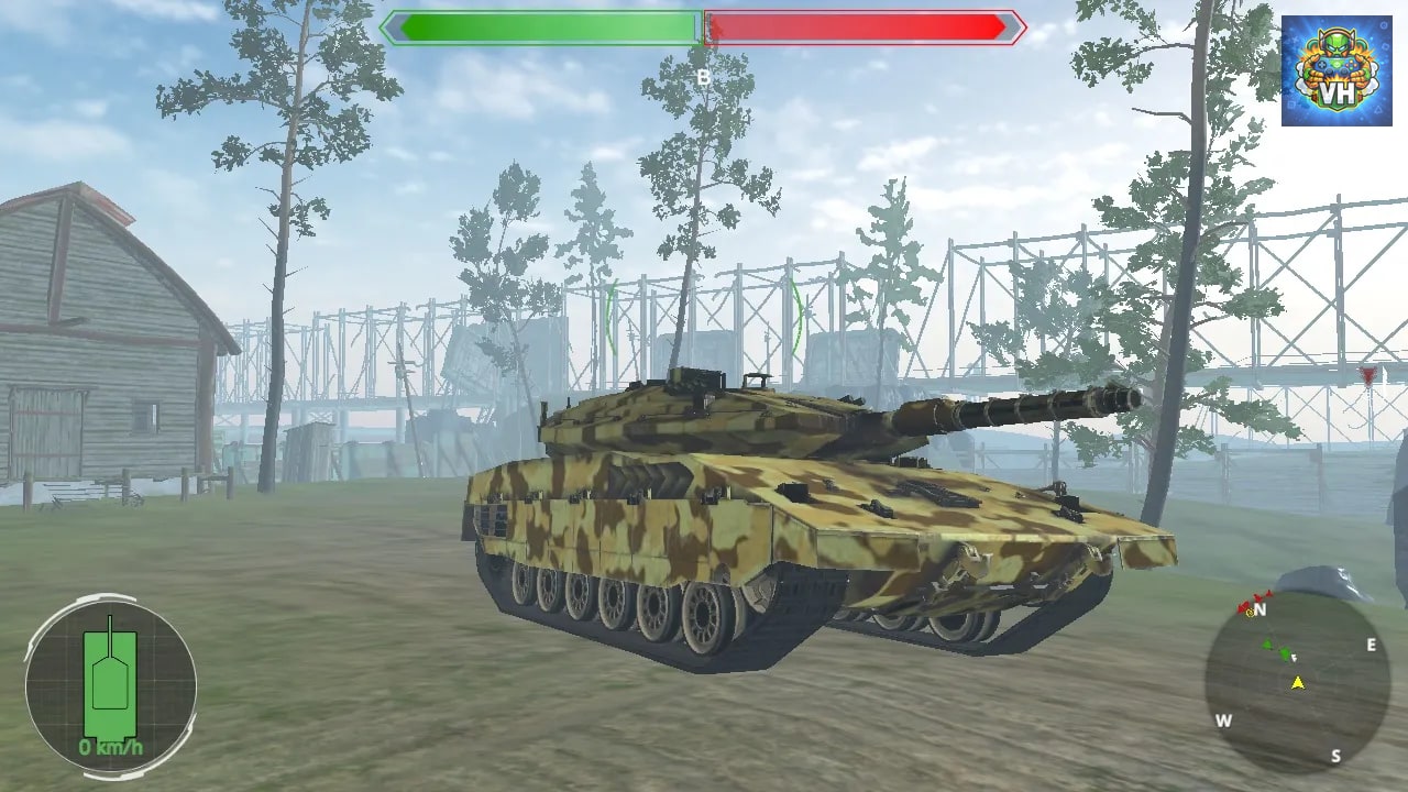 World of Machines - Tanks War Operation Nintendo Switch - ảnh màn hình 4