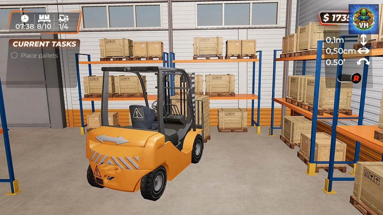 Forklift Simulator 2024 Nintendo Switch - ảnh màn hình 2