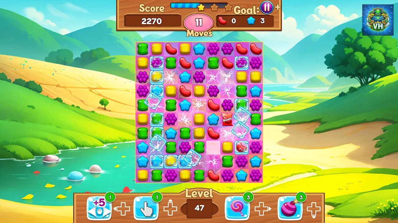 Jelly Fruits Adventure: Magic Match 3 Puzzle Nintendo Switch - ảnh màn hình 4