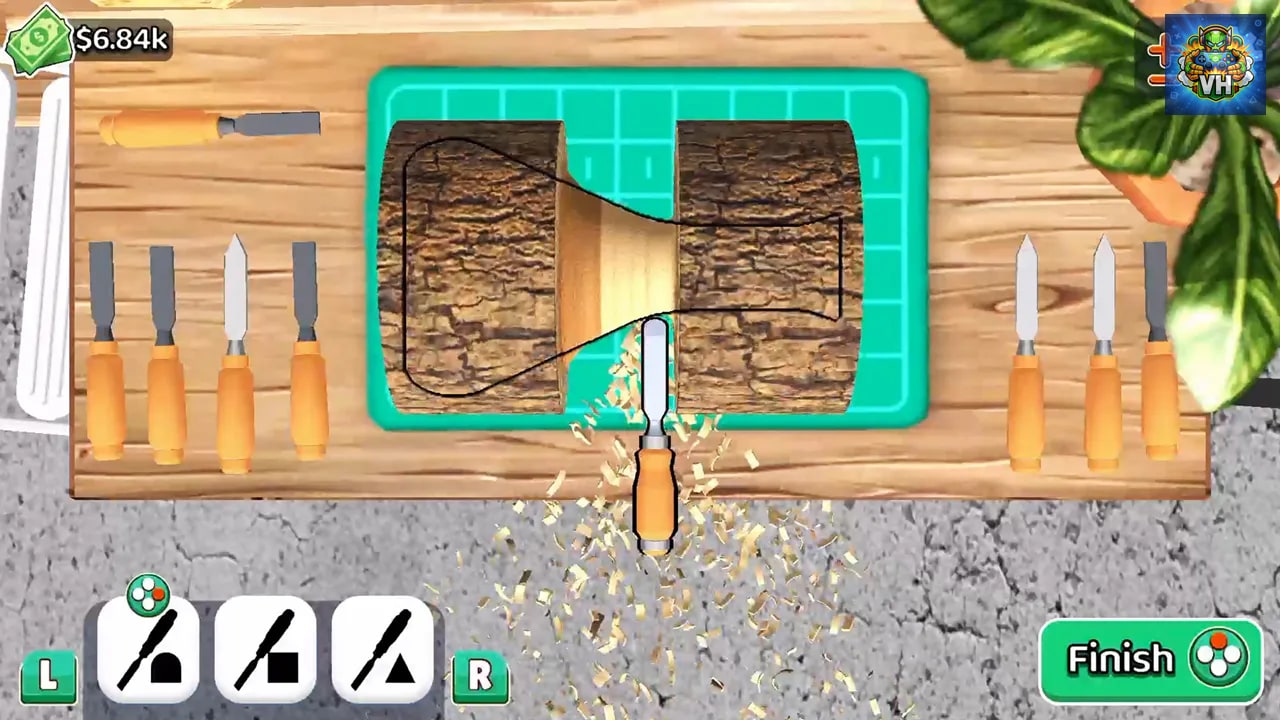Woodturning 3D Nintendo Switch - ảnh màn hình 1