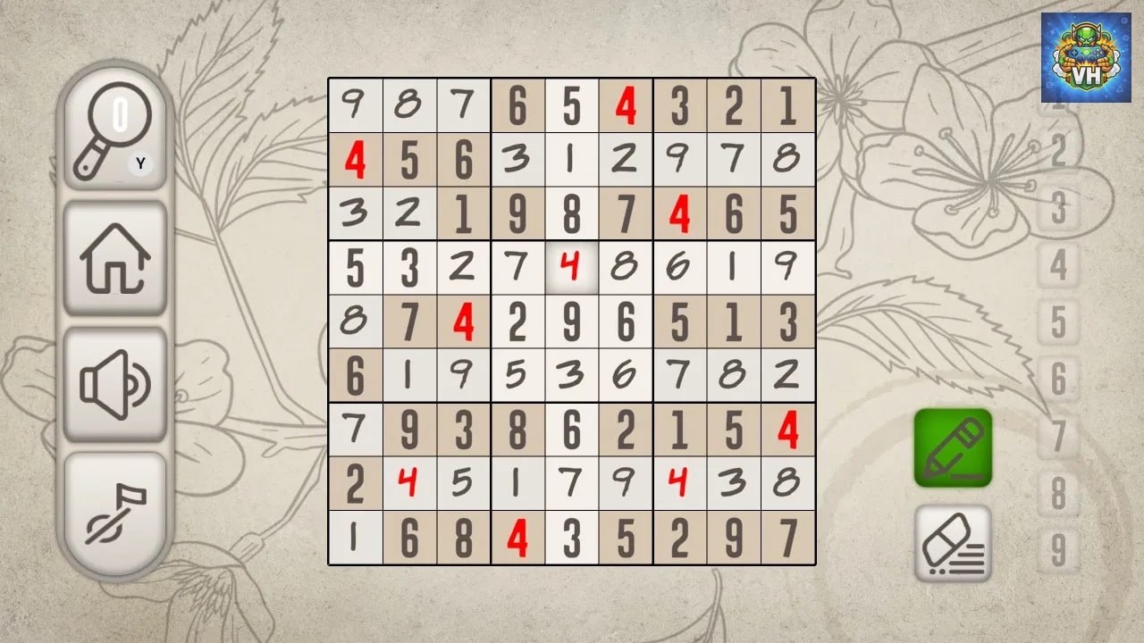 Sudoku: Casual Board Game Nintendo Switch - ảnh màn hình 6