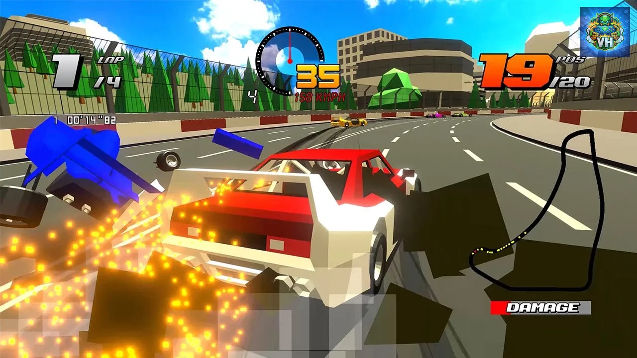 Formula Retro Racing: World Tour Nintendo Switch - ảnh màn hình 2