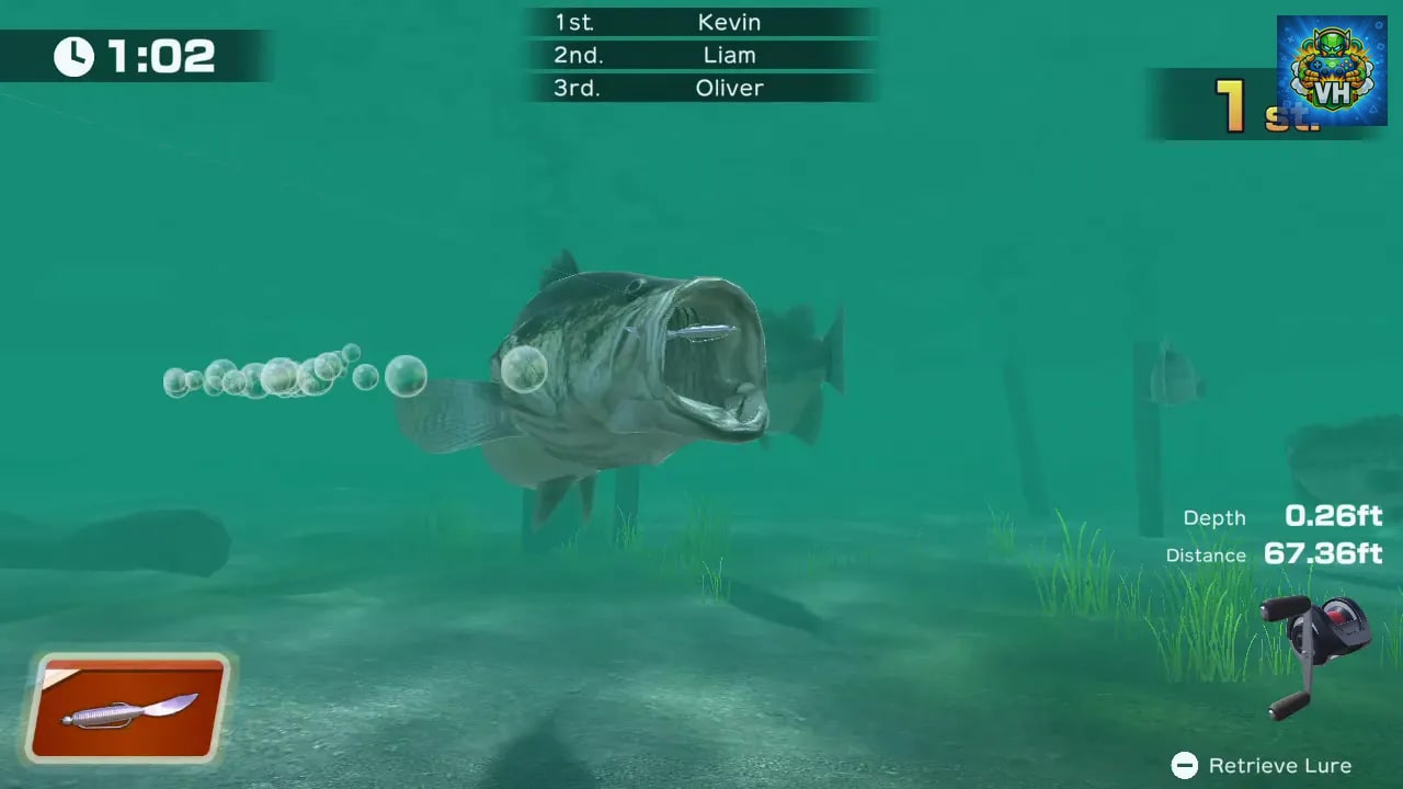 THE Bass Fishing Nintendo Switch - ảnh màn hình 1