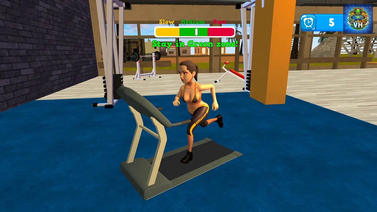 Hyper Gym Life 3D - Tough Guys Nintendo Switch - ảnh màn hình 4