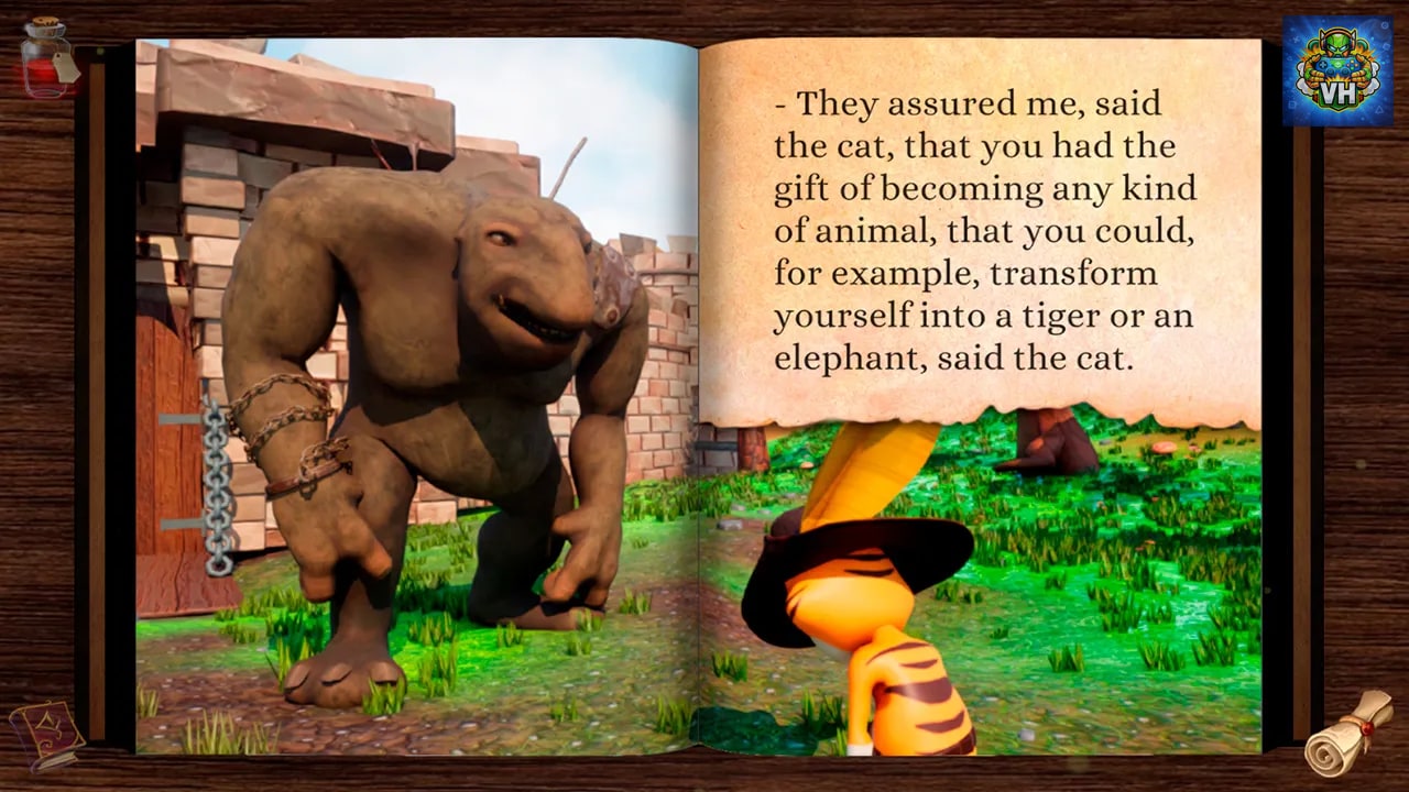Puss in Boots: Interactive Book Nintendo Switch - ảnh màn hình 1