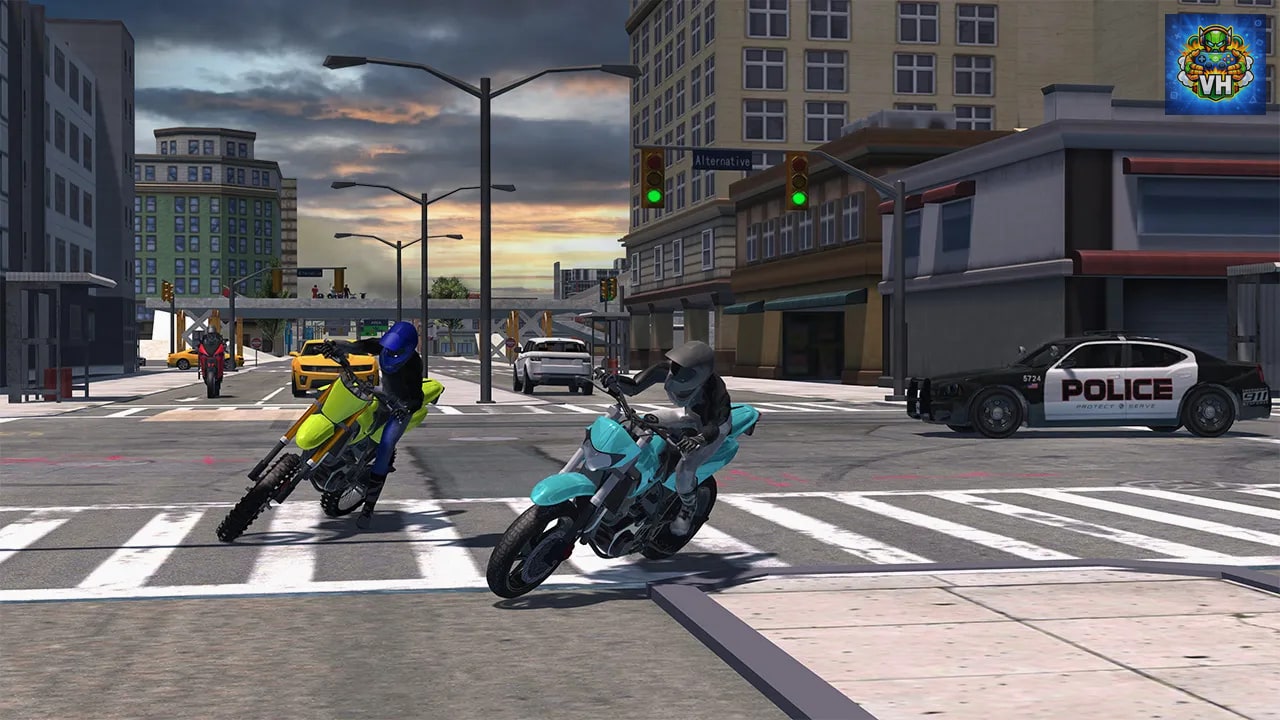 Motorcycle Driving Simulator-Dirt & Parking 2022 Racing Games Ultimate 4x4 City Offroad Kart Nintendo Switch - ảnh màn hình 8