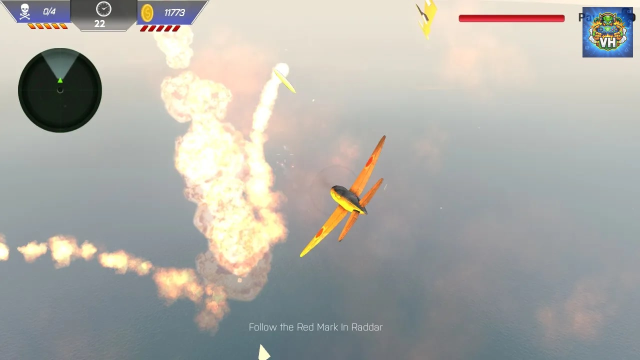 Air Jet Fighter Combat - Europe Fly Plane Attack Nintendo Switch - ảnh màn hình 8