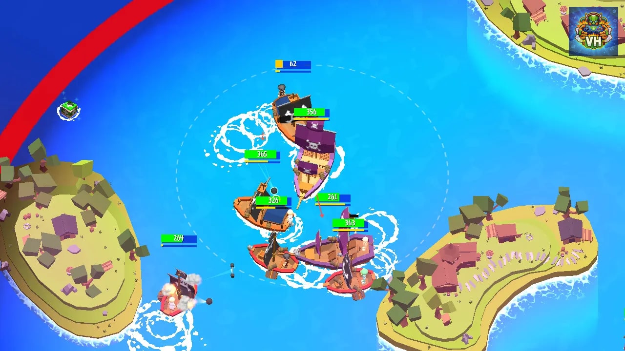 War of Ships Nintendo Switch - ảnh màn hình 1
