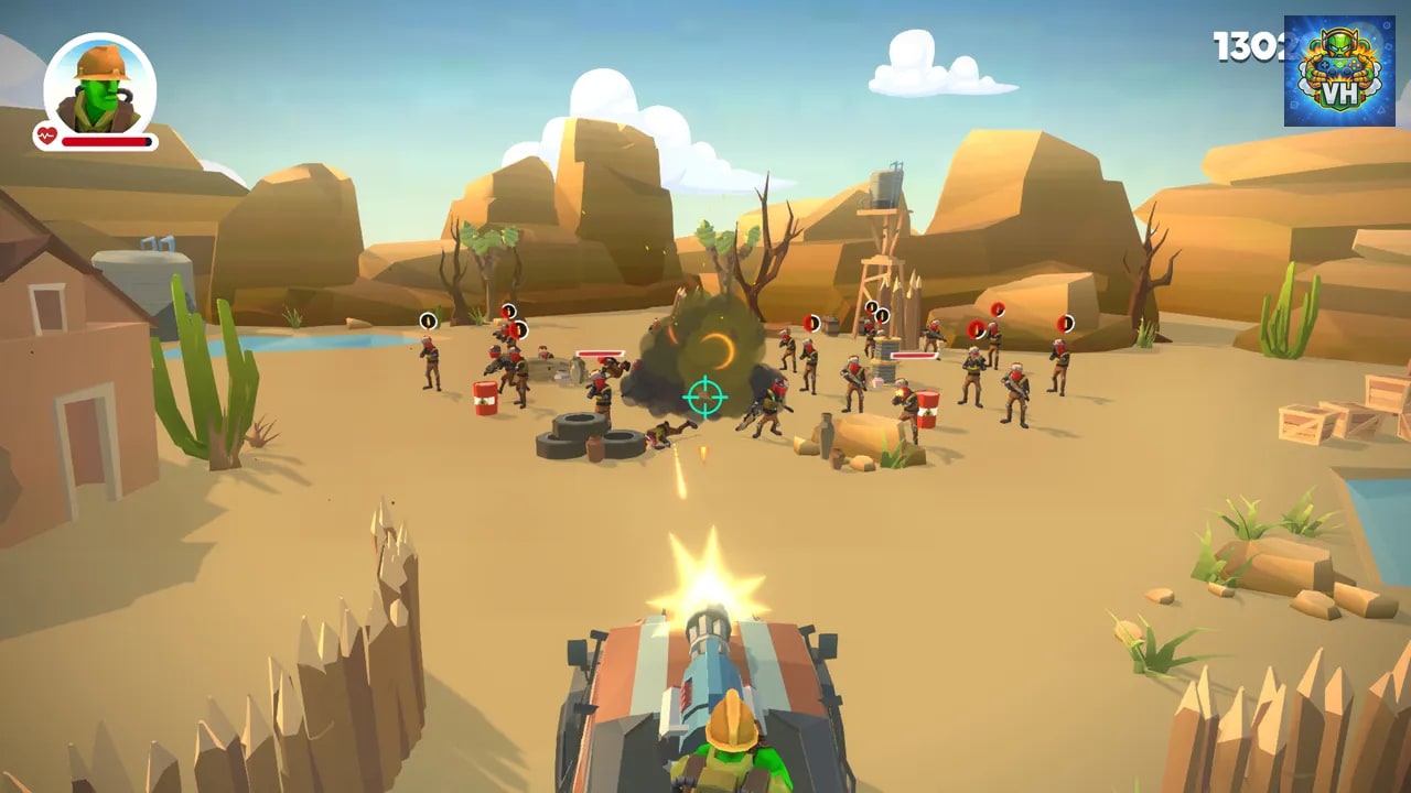 Green Soldiers Heroes Nintendo Switch - ảnh màn hình 3