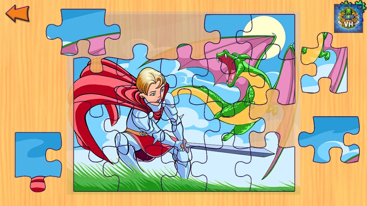 Princess and Fairytales Jigsaw Puzzles - Puzzle Game for Kids Nintendo Switch - ảnh màn hình 1