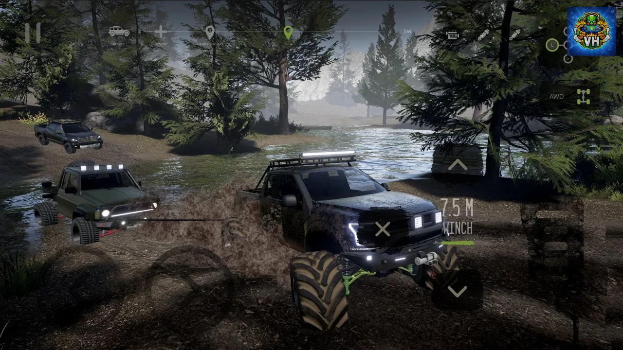 Mudness Offroad Car Simulator - 4x4 Racing Games Driving, Parking, Battle, Tuning 2022 SIM Kart Nintendo Switch - ảnh màn hình 1